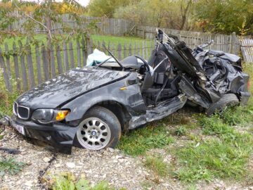 Doi tineri de 19 și 20 de ani și-au găsit sfârșitul în urma unui teribil accident la Râșca