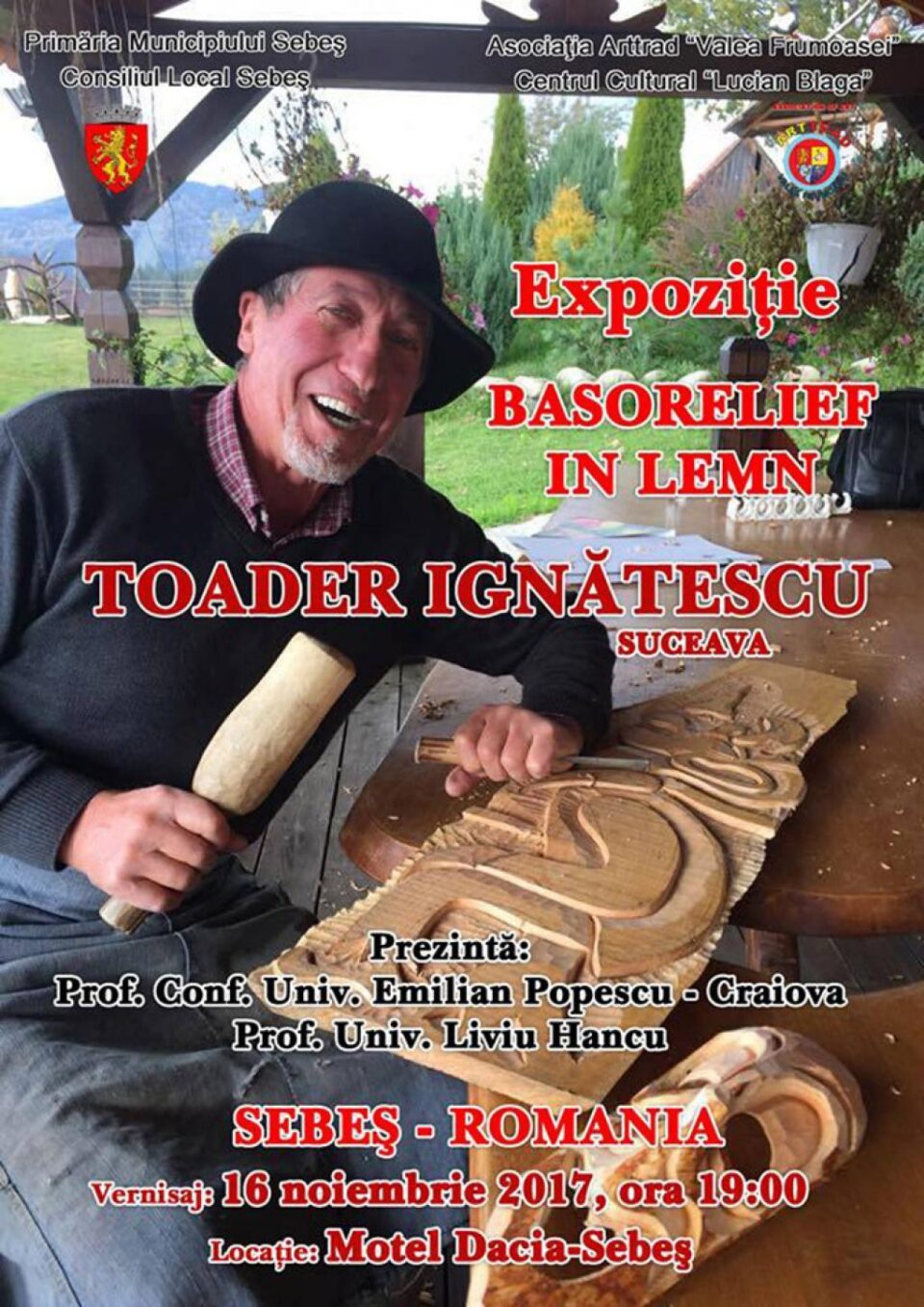 Sculptorul Toader Ignătescu, invitat să expună la Sebeș