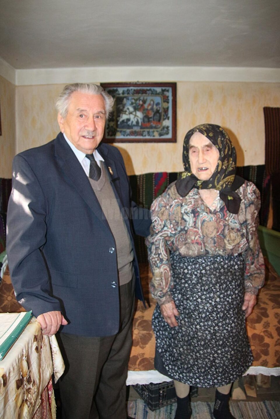 Elisaveta Nistoriuc, din Tișăuți, a aniversat, ieri, împlinirea a 105 ani
