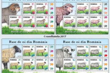 Emisiunea de mărci poștale „Rase de oi din România”
