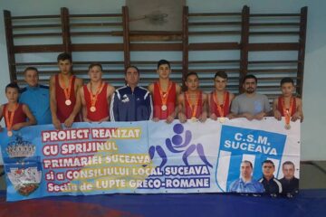 Sucevenii au cucerit 8 medalii la naționalele de juniori III și IV, desfășurate la sala LPS