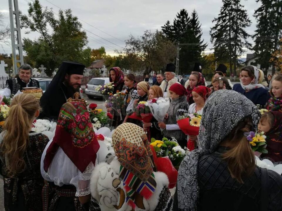 Momente de sărbătoare în comuna Berchișești, la sfințirea Casei Parohiale de la Biserica Sfântul Nicolae