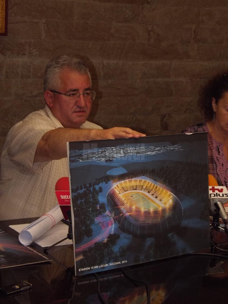 Lungu si proiectul noului stadion al Sucevei