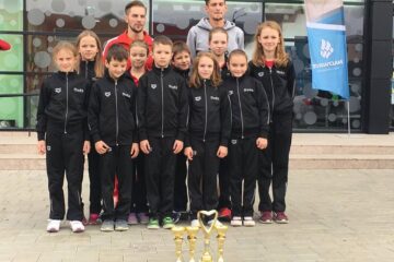 Micii înotători ai clubului Nada Florilor din Fălticeni