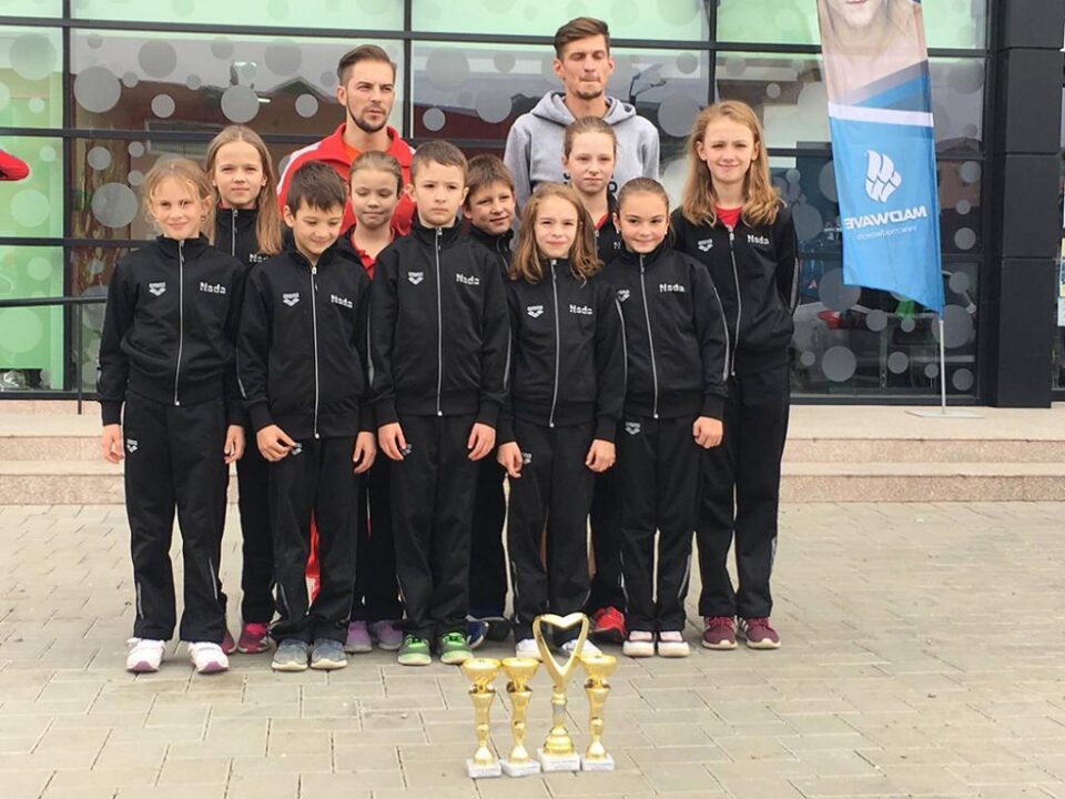 Micii înotători ai clubului Nada Florilor din Fălticeni