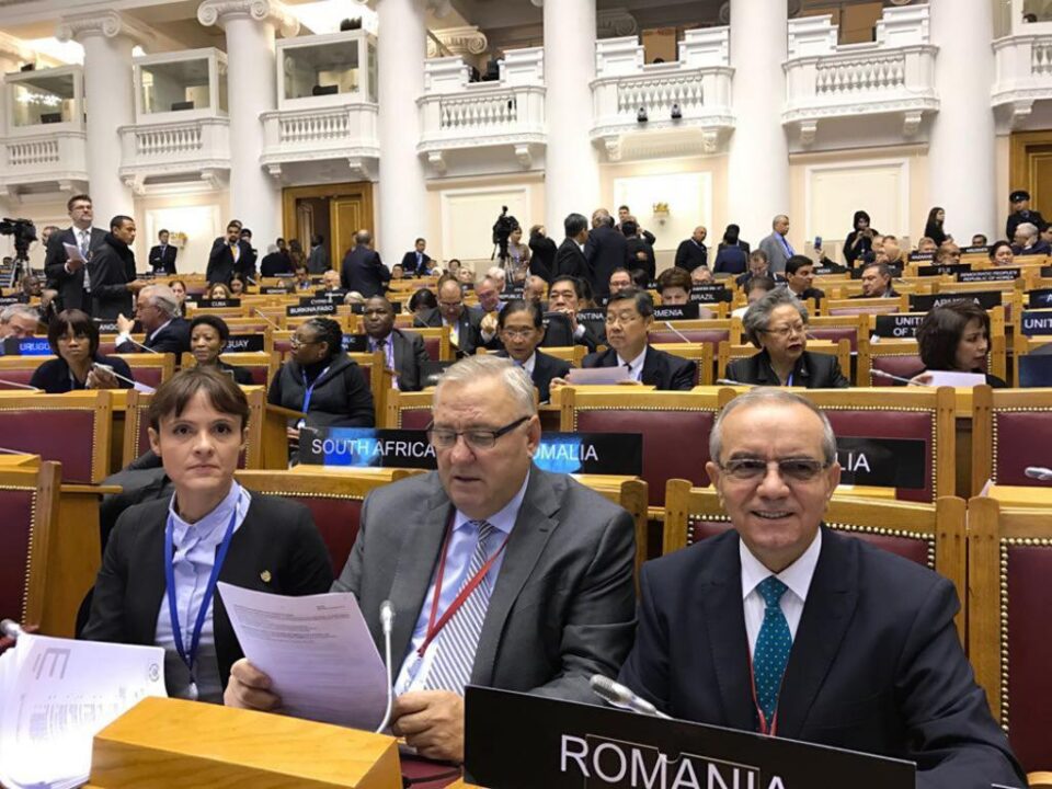 Ioan Stan (centru) a participat la Adunare Uniunii Interparlamentare