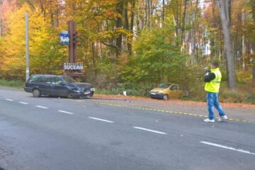 Accidentul s-a petrecut chiar la ieșirea din municipiul Suceava