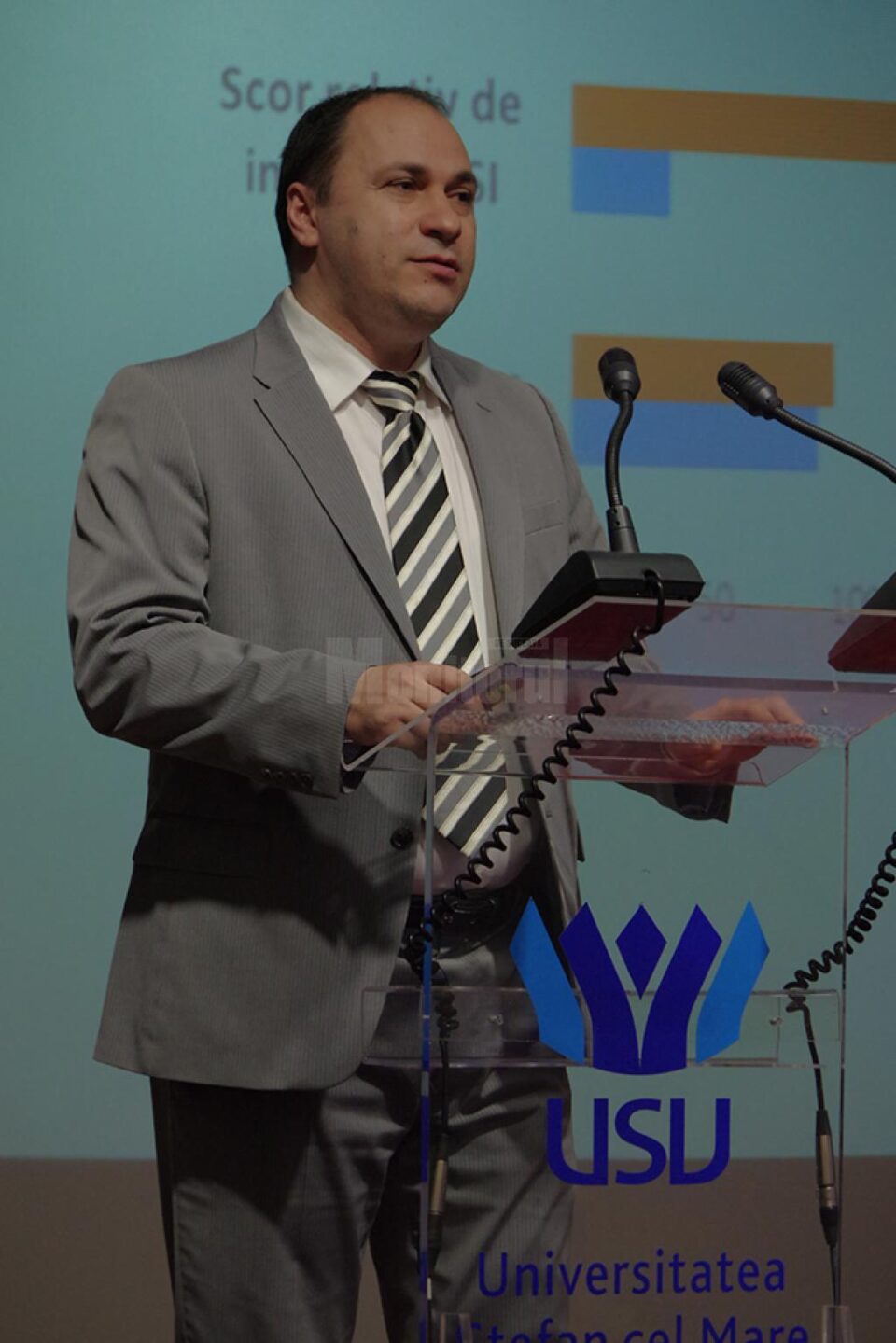 Prorectorul Universității Suceava, Mihai Dimian