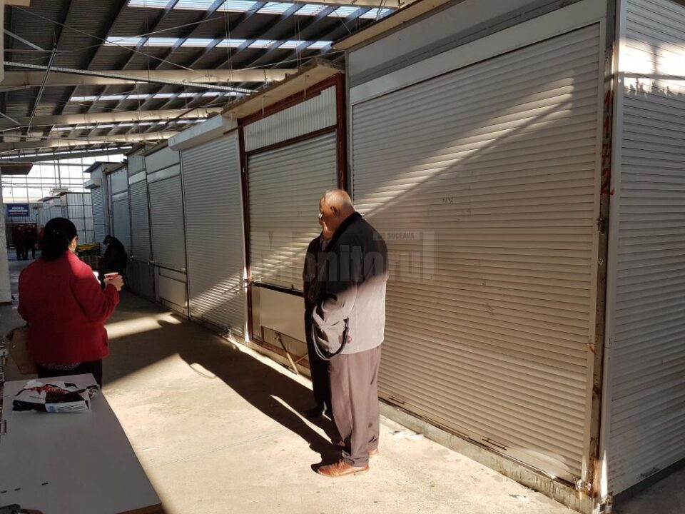 Bazarul Sucevei, inchis in urma unui control al Politiei Economice 3