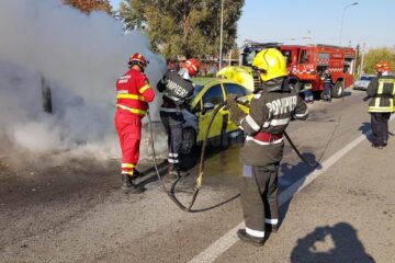 Incendiul a fost violent