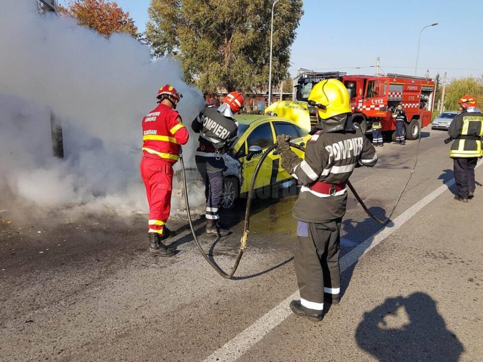 Incendiul a fost violent