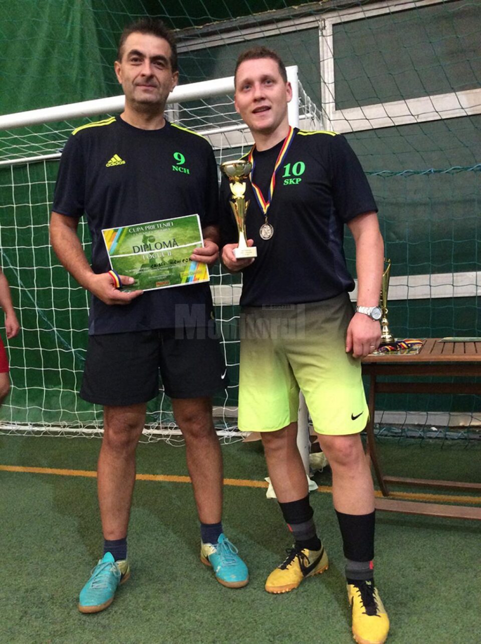 Sucevenii au câștigat prima ediție a „Cupei Prieteniei” la tenis cu piciorul