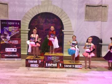 Adelina Marcu - locul 1, Anastasia Iacob - locul 3