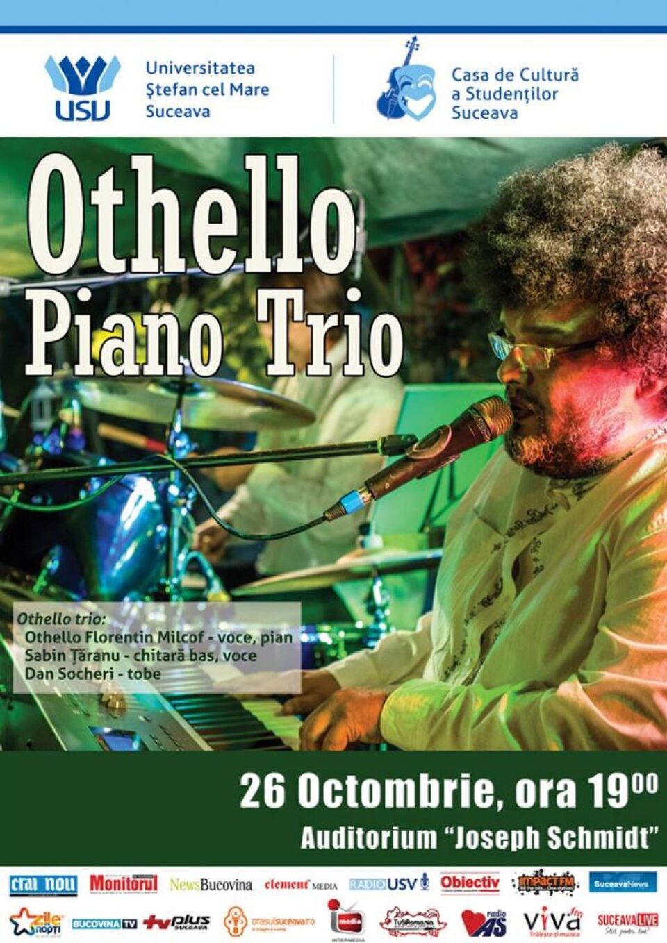 Blues, jazz și folk, cu Othello Piano Trio