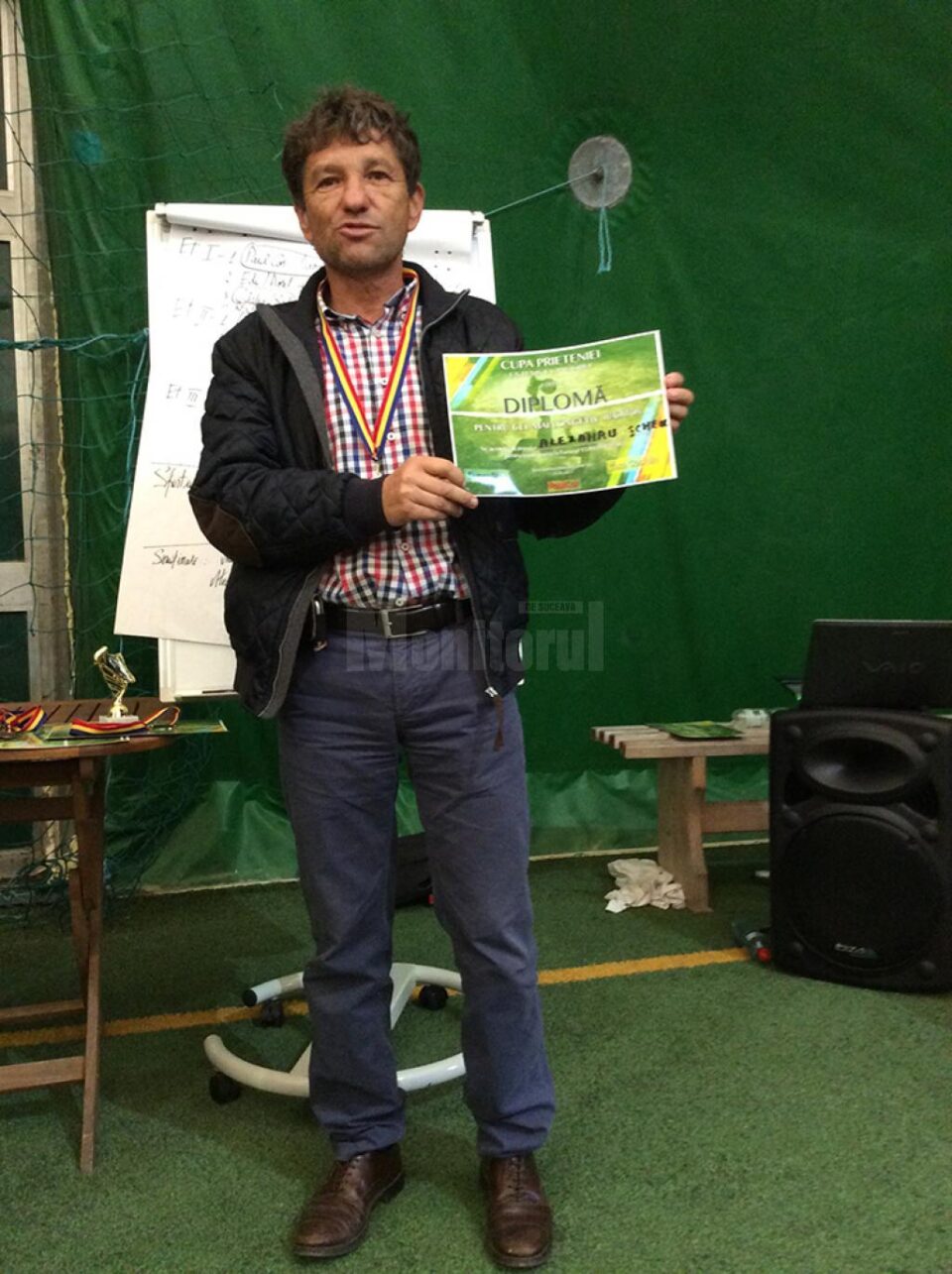 Sucevenii au câștigat prima ediție a „Cupei Prieteniei” la tenis cu piciorul
