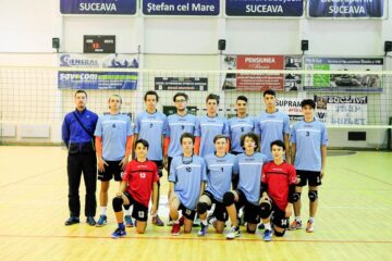 Echipa de volei juniori I LPS CSȘ Suceava, antrenor Tudor Orășanu