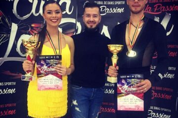 Andrei Martineac și Nicoleta Daneliuc - campioni naționali, clasa E Latino - Adulți