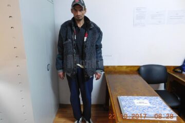 Spărgătorul de automate de cafea prins duminică în centrul Sucevei