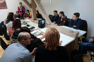 Prezentarea proiectului, la Muzeul de Istorie