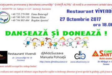„Dansează și donează!”, eveniment caritabil la Vivendi