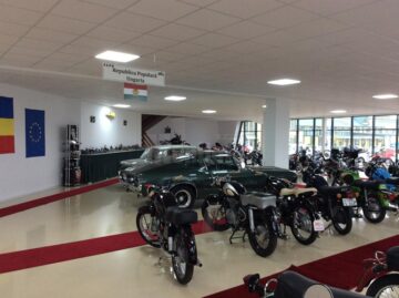 Pavilionul cu motoare fabricate în Ungaria