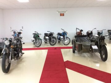 Pavilion cu motoare fabricate în URSS