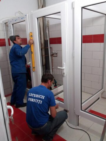 Un grup de voluntari a reabilitat o parte din secția Pediatrie a Spitalului Municipal Câmpulung Moldovenesc