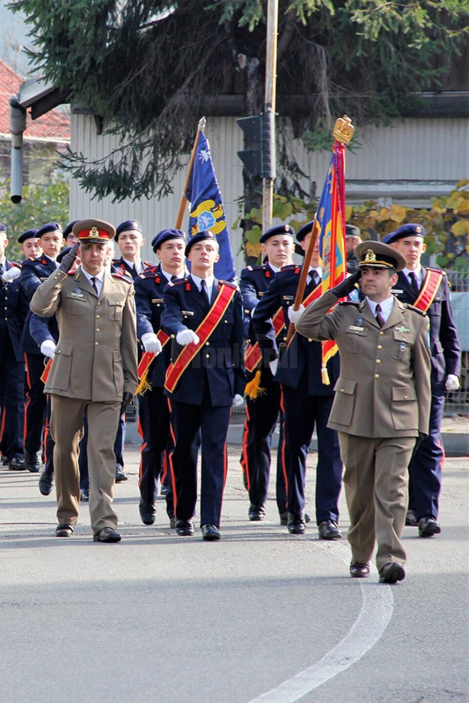 Ziua Armatei Române, la colegiul câmpulungean Foto: Laurențiu Sbiera