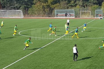 Florentin Petre și-a văzut ieri la lucru noii elevi în cadrul unui joc școală