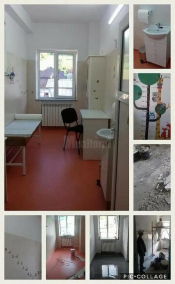 Un grup de voluntari a reabilitat o parte din secția Pediatrie a Spitalului Municipal Câmpulung Moldovenesc