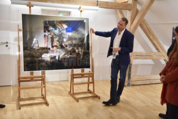 Oliver Mark, la Muzeul de Istorie din Suceava