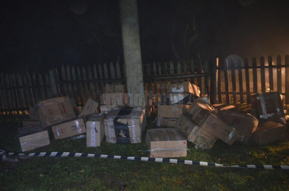 Țigări de contrabandă, de peste 40.000 de euro, găsite de polițiștii de frontieră suceveni