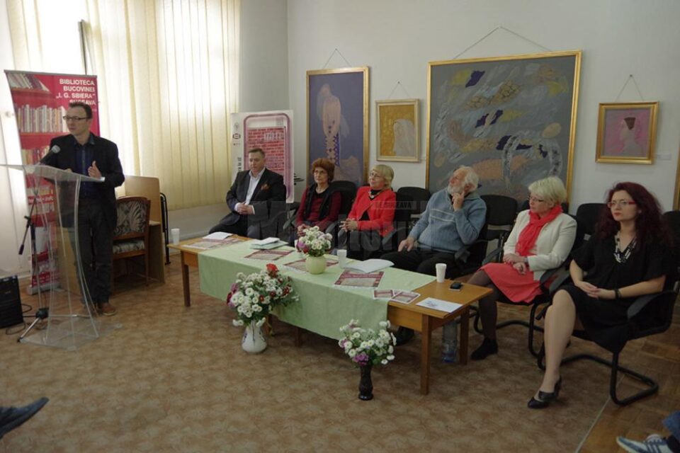 Simpozionul „Bucovina literară. Trecut, prezent și viitor”, desfășurat joi, 26 octombrie, la Biblioteca Bucovinei „I.G. Sbiera” Suceava Simpozionul „Bucovina literară. Trecut, prezent și viitor”, desfășurat joi, 26 octombrie, la Biblioteca Bucovinei „I.G. Sbiera” Suceava