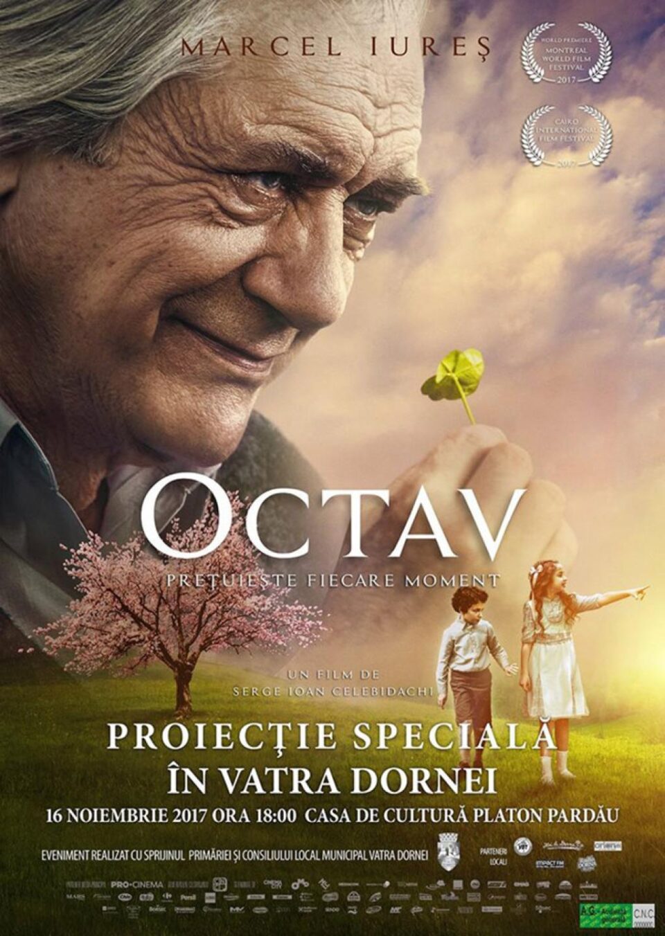 Reputatul actor Marcel Iureș va fi prezent la Suceava, unde va participa la proiecția de gală a filmului „Octav”