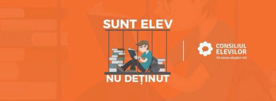 „Sunt elev, nu deținut”, campanie demarată de Consiliul Național al Elevilor