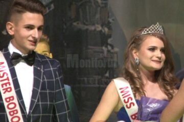 Miss si Mister Boboc au fost aleși Bianca Cazac și Valentin Silitra
