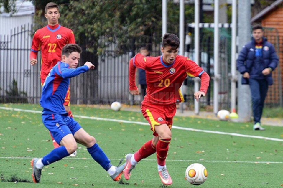 Alex Longher a fost titular în cea de-a doua partidă amicală dintre România și Moldova