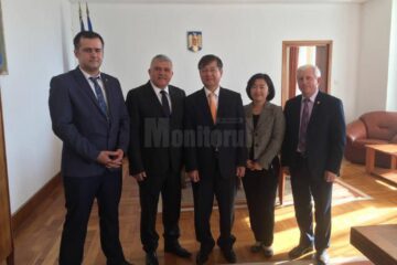 Deputatul Dumitru Mihalescul a participat la o întâlnire oficială cu ambasadorul Republicii Coreea în România