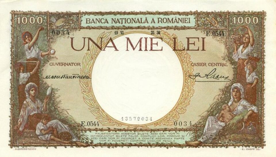 „Bancnote cu desenuri de Grigorescu” „Bancnote cu desenuri de Grigorescu”