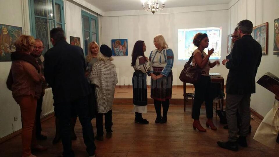 Dramaturgul Matei Vișniec a participat la deschiderea expoziției ”Culorile Bucovinei”, la Paris