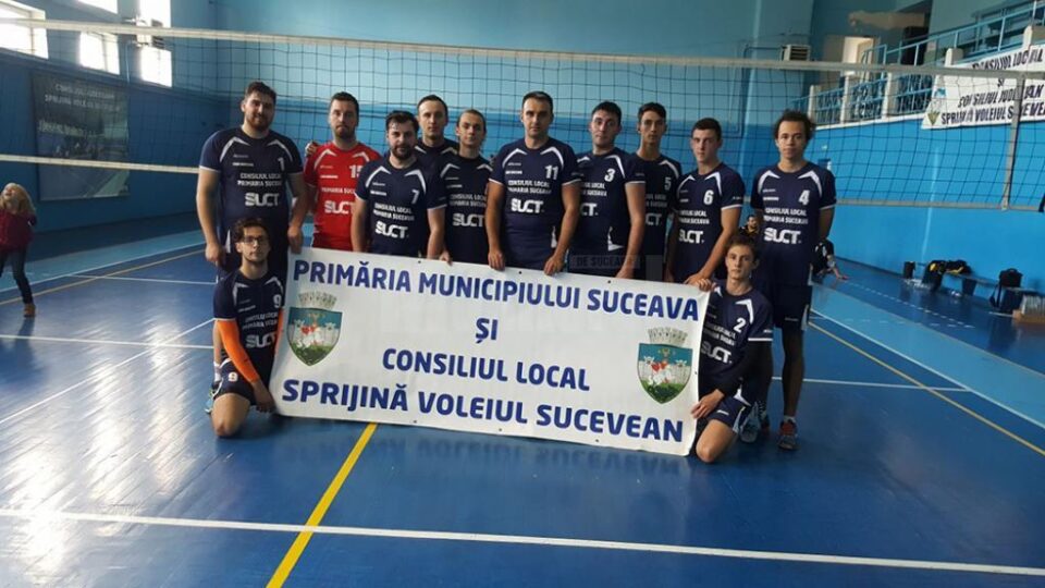 Echipa de volei seniori CSM Suceava