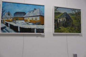 „Retrospectivă”, prima expoziție personală de pictură a Cristinei Iacob