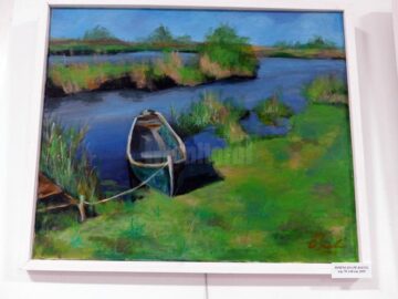 „Retrospectivă”, prima expoziție personală de pictură a Cristinei Iacob