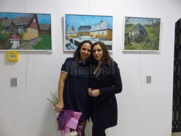„Retrospectivă”, prima expoziție personală de pictură a Cristinei Iacob
