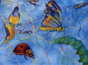 „Retrospectivă”, prima expoziție personală de pictură a Cristinei Iacob