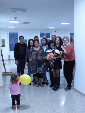 „Retrospectivă”, prima expoziție personală de pictură a Cristinei Iacob