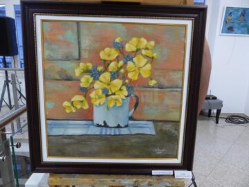 „Retrospectivă”, prima expoziție personală de pictură a Cristinei Iacob