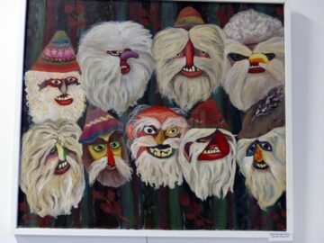 „Retrospectivă”, prima expoziție personală de pictură a Cristinei Iacob