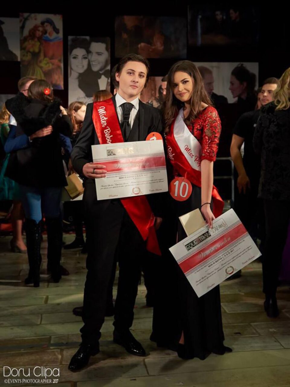 Miss Boboc - Ștefana Hurjui și Mister Boboc - Călin Andriuc