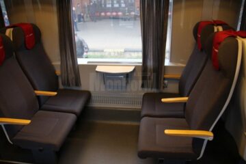 Cel mai modern vagon de tren CFR circulă prin Suceava timp de o săptămână